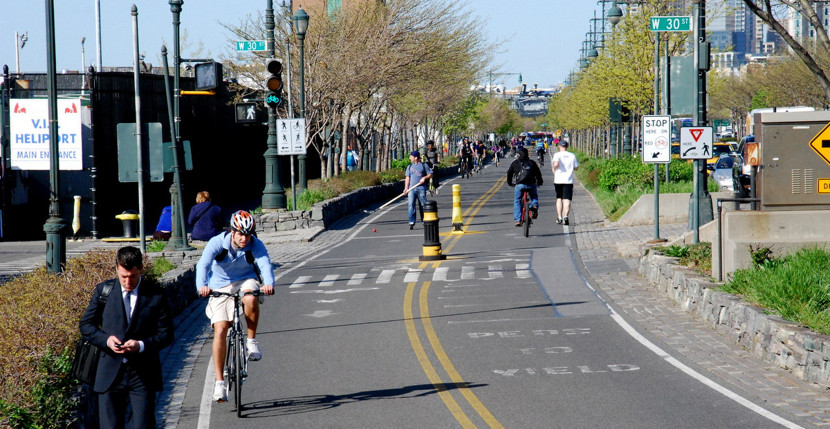 West Side Greenway in Manhattan DSC_0028 NYC Bike Maps