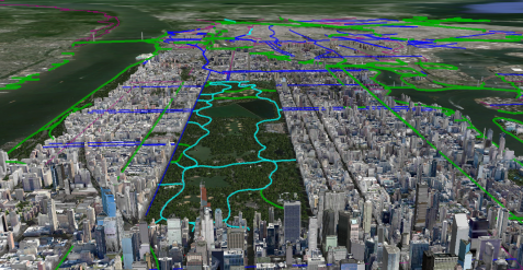Central Park Bike Map