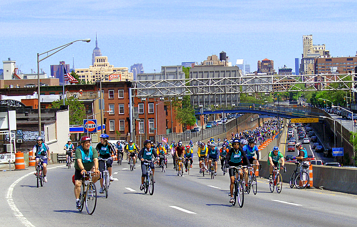 new york city's 30th annual five boro bike tour