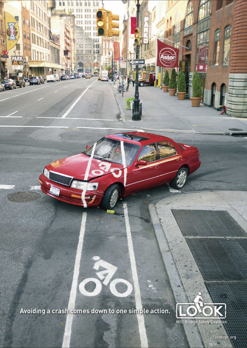 NYC Bike Safety Ad Campaign