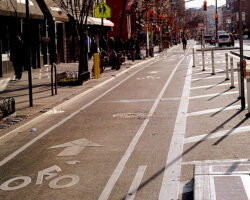 2008:  New Bike Lanes in New York City