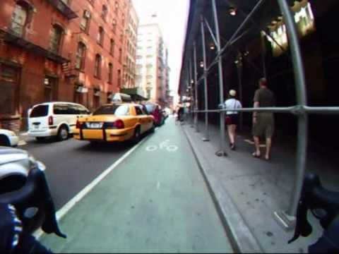 Video:  Ride on the Prince Street Bike Lane