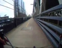 Video:  Bike Ride Across The Manhattan Bridge