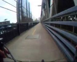 Video:  Bike Ride Across The Manhattan Bridge
