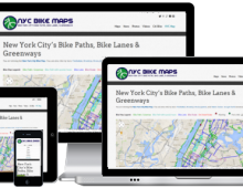 New Look for NYC Bike Maps