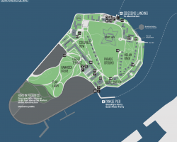Governors Island Bike Map