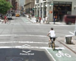 New York City Street View Bike Map